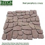 Leeca Irregular paver cheap paving stone granite brick