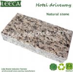 Granite brick paver tile sidewalk stone