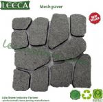 Garden edging stone irregular pattern granite paver