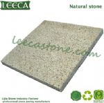 Beige yellow patio paver natural granite