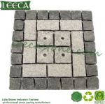 Parasol base garden decorative stone mesh paver