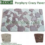 Natural finish mix color crazy paving pavers florida