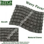 Granite wavy paver outdoor tiles for garden decor
