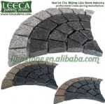 Green porphyry cheap paving stone ledge rock