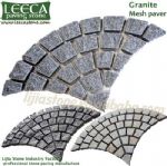 Green porphyry cheap paving stone ledge rock