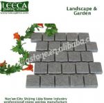 Interlock gray paver modular cobblestone paving