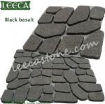 Warm yellow granite random stone paving crazy paver