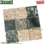 Mix color cobble stone granite mesh paver