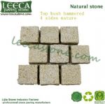 Interlocking basalt paver flagstone mat mesh stone tile