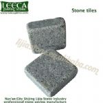 Natural granite G603 cobblestone paver