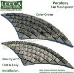 Outdoor patio fans,driveway paver,mesh stone