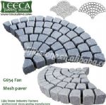 Driveway stone mat,tumbled stone,cobbles