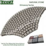 Outdoor stone mat,fan paving,net stones