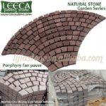 Outdoor stone mat,fan paving,net stones
