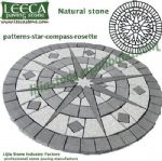 Circle paver kit,fan cobbles,mesh stone