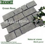 Interlocking cube,rectangle stone paver,mesh stone