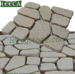 Irregular stone paver,random pattern,mesh stone