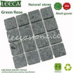 Cobble large square,stone cube,green porphyry
