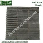 Mosaic tile,wall stone,black granite