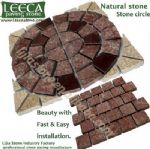 Circle square,mesh paver,garden patio stone