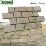 Crema marfil granite interlocking paving stone