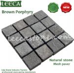 Cultural basalt paver stone