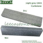 Granite light grey curbstone paver