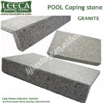 Light grey G603 granite curbstone