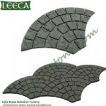 Porphyry/ porfido stone paver, mesh on back