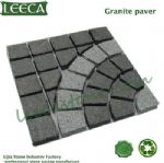 Chinese light gray granite paver