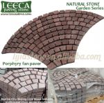 Chinese granite paver, mesh back, natural stone