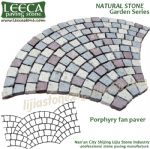 Chinese granite paver, mesh back, natural stone