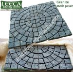 Chinese yellow granite stone, plaza paver