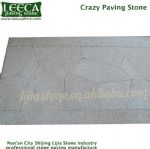 Crema marfil crazy pattern paving stone