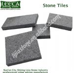 Chinese dark gray granite stone tiles