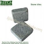 Blanco Perla Granite setts stone cube