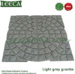 Driveway granite natural stone,mesh stone,granite cobbles