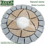 Circle kit,cobbles,stone on net