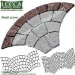 Mesh paver,cobble stone,granite cobbles Qatar