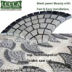 Mesh paver,cobble stone,granite cobbles Qatar
