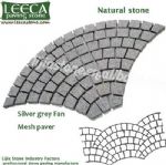 Exterior floor tile,stone pavement,fan shaped paver