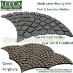 Stone exterior,pathway stone,mesh back cobble stones