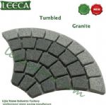 Fan cobble stone,cobble mats,outdoor stone paver
