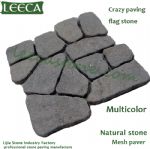 Crazy paving stone random pattern granite