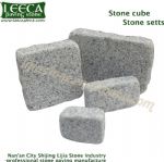 Rusty yellow stone tiles cube cobblestone