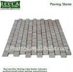 G682 rusty yellow paver split joint stone