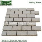 Oceanic Red paving stone split joint mesh block