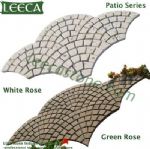 Euro fan green porphyry patio series