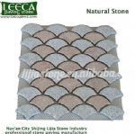 Mix color small Euro fan mesh back pavers