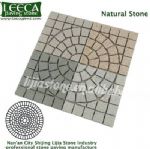 Granite cobblestone pavers plaza decor mats, Dammam paving